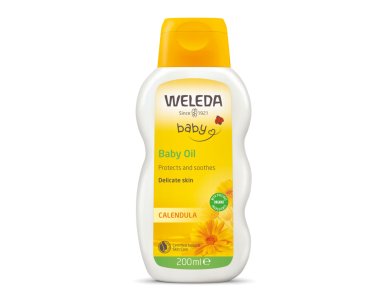 Weleda Baby Calendula Oil Λάδι Περιποίησης Καλέντουλας Ιδανικό για Μασάζ, 200ml