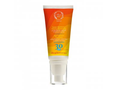 Fresh Line Hephaestus Face Cream SPF30, Αντηλιακή Κρέμα Προσώπου SPF30, 50ml