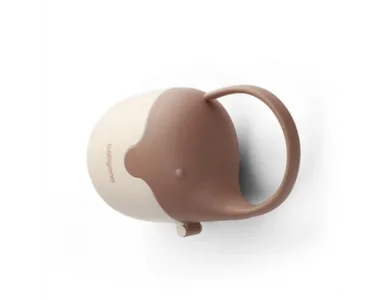 BabyOno Soother Case Brown 0m+, Θήκη Πιπίλας Ελεφαντάκι, 1τμχ