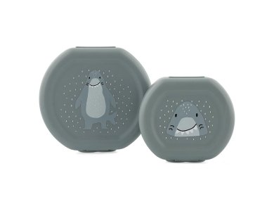 Trixie Snack Box Mr. Shark, Δοχείο Φαγητού με clip, 2τμχ.