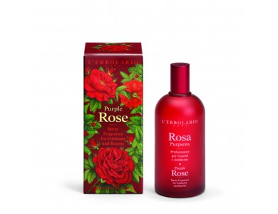L’erbolario Rosa Purpurea, Αρωματικό Χώρου και Υφασμάτων Spray, 125ml