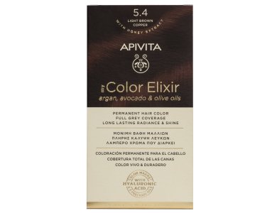 Apivita My Color Elixir N5.4 Καστανό Ανοιχτό Χάλκινο 50 & 75ml