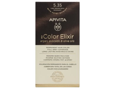 Apivita My Color Elixir N5.35 Καστανό Ανοιχτό Μελί Μαονί 50 & 75ml