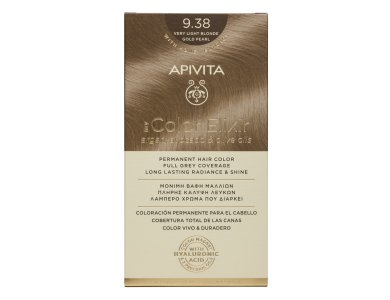 Apivita My Color Elixir N9.38 Ξανθό Πολύ Ανοιχτό Μελί Περλέ 50 & 75ml