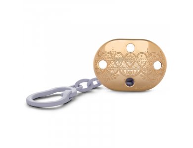 Suavinex Κλιπ Πιπίλας Premium Couture, Lila 0m+