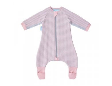 Grobag Romper Pink Stripes, Υπνόσακος Χειμωνιάτικος 12-24m, 2.5 tog