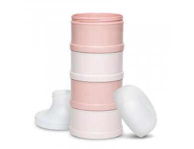 Suavinex Δοσομετρητής Σκόνης Γάλακτος, Θήκη 4 Δόσεων, Ροζ