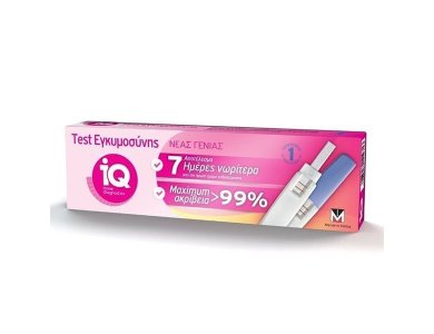 IQ Home Diagnostics Τεστ Εγκυμοσύνης Πρόωρης Ανίχνευσης Μονό, 1τμχ