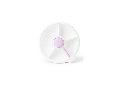 Gobe Snack Spinner Small, Purple, Δοχείο για Σνακ με 4 Περιστρεφόμενες Θήκες, 1τμχ