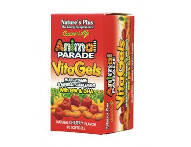 Nature's Plus Animal Parade VitaGels With DHA 90softgels