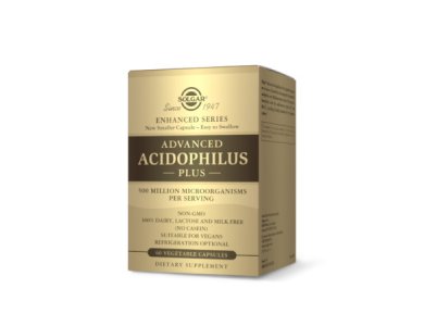 Solgar Advanced Acidophilus Plus, Προβιοτικά, 60capsules