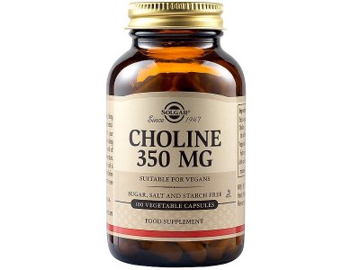 Solgar Choline 350mg, 100veg.caps