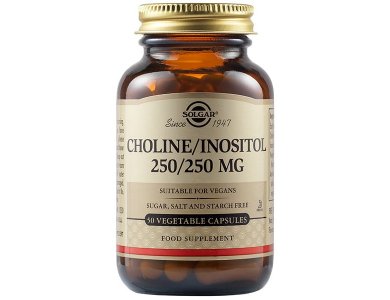 Solgar Choline/Inositol 250/250mg, 50veg.caps