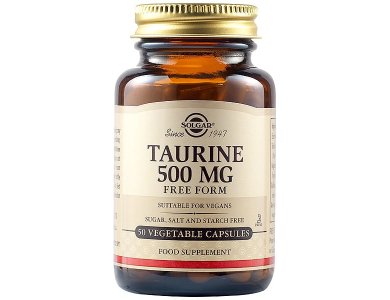 Solgar Taurine 500mg, 50veg.caps