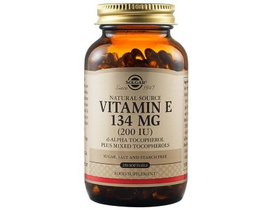 Solgar Vitamin E 134mg 200IU, 250softgels