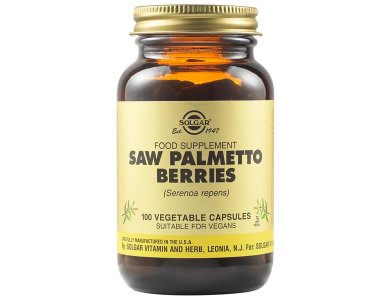 Solgar Saw Palmetto Berries, 100caps