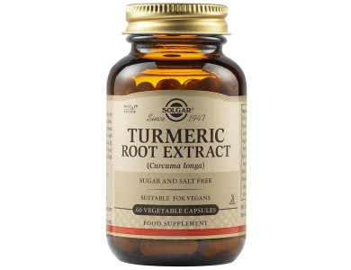 Solgar Turmeric Root Extract, 60veg.caps