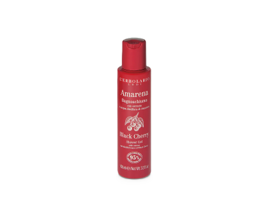 L'erbolario Amarena Shower Gel, Unisex Αφρόλουτρο Black Cherry, 100ml