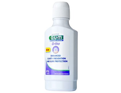 Gum Ortho Mouthrinse Ορθοδοντικό Στοματικό Διάλυμα, 300ml