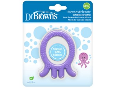 Dr. Brown's Κρίκος Οδοντοφυΐας Χταπόδι για Μωρά 3m+, 1τμχ