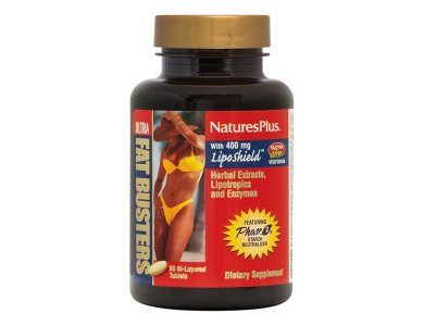 Natures Plus Ultra Fat Busters with 400mg LipoShield, 60tabs