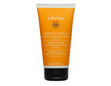 Apivita Intense Repair, Κρέμα Θρέψης & Επανόρθωσης για Ξηρά Μαλλιά, 150ml