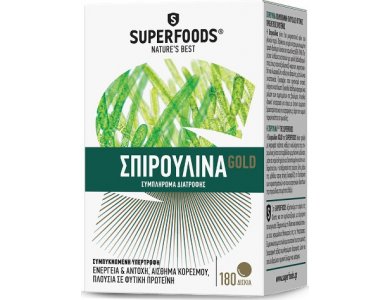 Superfoods Spirulina Gold 180tabs