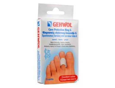 Gehwol Toe Separator G Large, Αποστάτης δακτύλων ποδιού τύπου G, Μεγάλου μεγέθους, 3τμχ