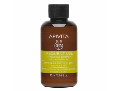 Apivita Frequent Use Σαμπουάν για Καθημερινή Χρήση με Χαμομήλι & Μέλι 75ml