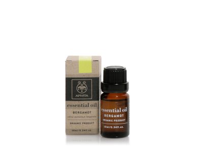 Apivita Essential Oil Bergamot Αιθέριο έλαιο Περγαμόντο, 10ml