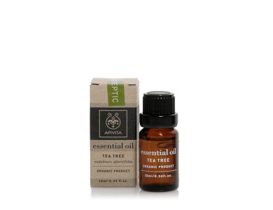 Apivita Tea Tree Βιολογικά Αιθέριο Έλαιο Τεϊόδεντρο, 10ml