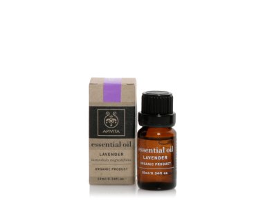 Apivita Essential Oil Lavender Αιθέριο έλαιο Λεβάντα, 10ml