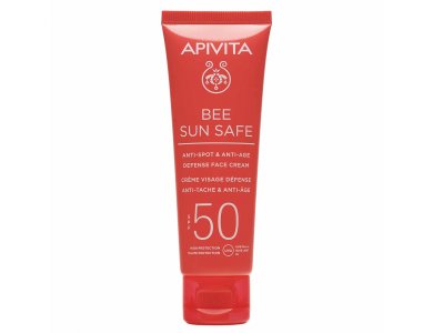 Apivita Bee Sun Safe Κρεμα Προσώπου Κατά των Πανάδων & των Ρυτίδων SPF50, 50ml
