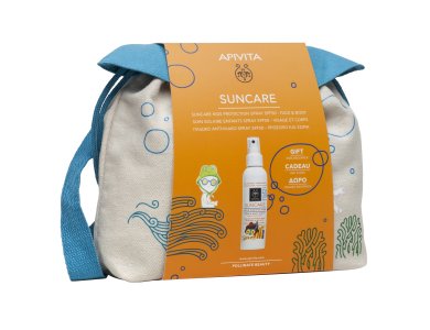 Apivita Set Suncare Kids Protection Face & Body Spray SPF50 150ml+Δώρο Παιδικό Backpack