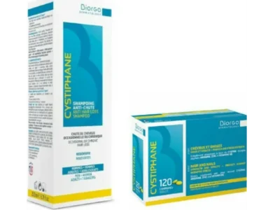 Bailleul Promo Pack με Cystiphane Fort Συμπλήρωμα Διατροφής Λάμψης & Ομορφιάς για Μαλλιά & Νύχια, 120tabs & Cystiphane+ Shampoo Σαμπουάν Κατά της Τριχόπτωσης, 200ml