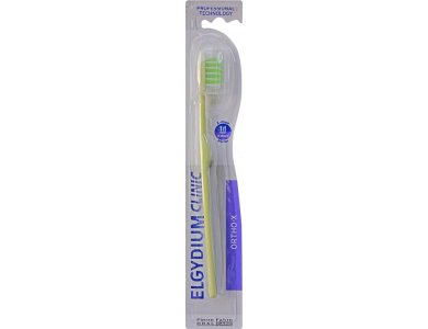 Elgydium  Clinic X Orthodontics - Medium Οδοντόβουρτσα