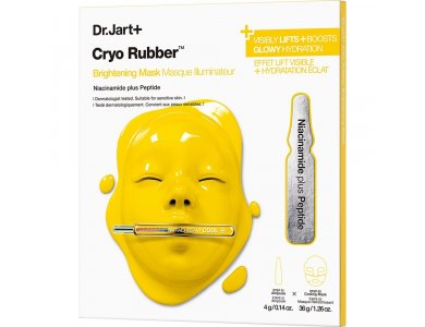 Dr.Jart+ Cryo Rubber Brightening Kit Mask Ενυδατικό Κιτ Περιποίησης με Αμπούλα Νιασιναμίδης + Δροσιστική Μάσκα Υδρογέλης 40g