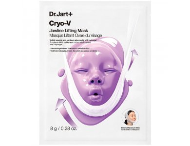 Dr. Jart+ Cryo-V Jawline Lifting Mask, Υφασμάτινη Μάσκα για Ανόρθωση, Σμίλευση & Σύσφιξη του Περιγράμματος του Προσώπου, 8g