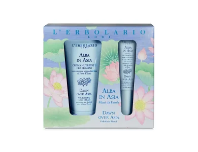 L'erbolario Alba in Asia Beauty Σετ Περιποίησης για Ενυδάτωση με Κρέμα Χεριών 50ml & ΄Ελαιο Για Τα Νύχια 7.5ml