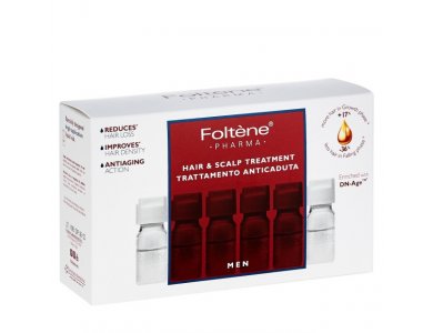 Foltène-Men Hair & Scalp Treatment Αγωγή με Αμπούλες Κατά της Ανδρικής Τριχόπτωσης 12Abs