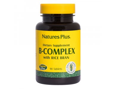 Nature's Plus B-Complex With Rice Bran 90tabs