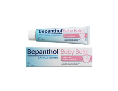 Bepanthol Baby Balm, Αλοιφή για Διπλή Προστασία & Ανακούφιση από Συγκάματα στα Μωρά, 100gr