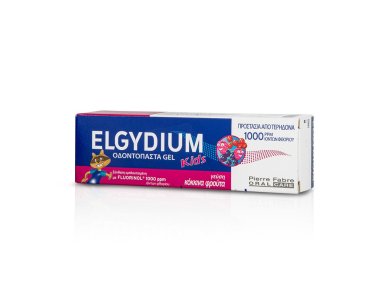 Elgydium Kids Red Berries Οδοντόπαστα Τζελ Kατά της Τερηδόνας Σωληνάριο, 50ml