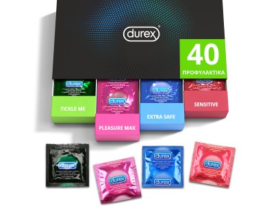 Durex Suprise Me, Προφυλακτικά Surprise Me Premium Variety Pack, 40τμχ