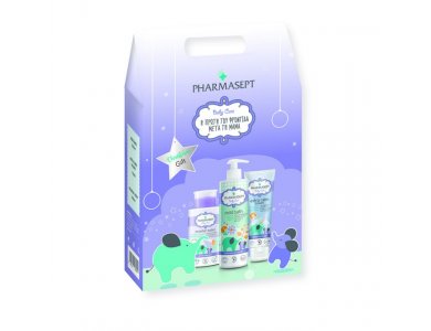 Pharmasept Baby Care Xmas Promo Pack με Micellar Water, 300ml & Mild Bath, 500ml & Extra Calm Cream, 150ml
