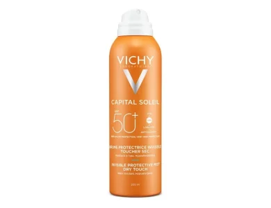 Vichy Capital Soleil Invisible Protective Mist, Ενυδατικό Αόρατο Αντηλιακό Mist SPF50, 200ml