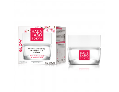 Hada Labo Tokyo Mega Illuminating, Ενυδατική κρέμα ημέρας & νύχτας, 50ml