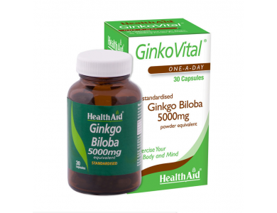 Health Aid Ginkgo Biloba 5000mg 30caps