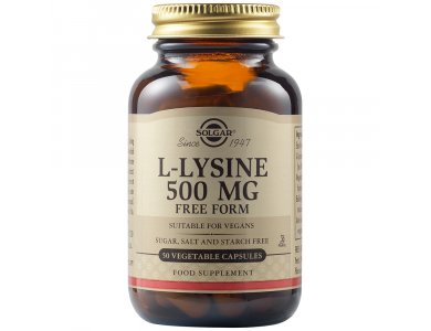 Solgar L-Lysine 500mg  50Vegs.Caps