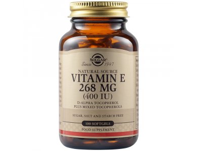 Solgar Vitamin E 400 IU 100 softgels